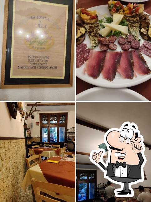 Gli interni di La locanda di Lilla