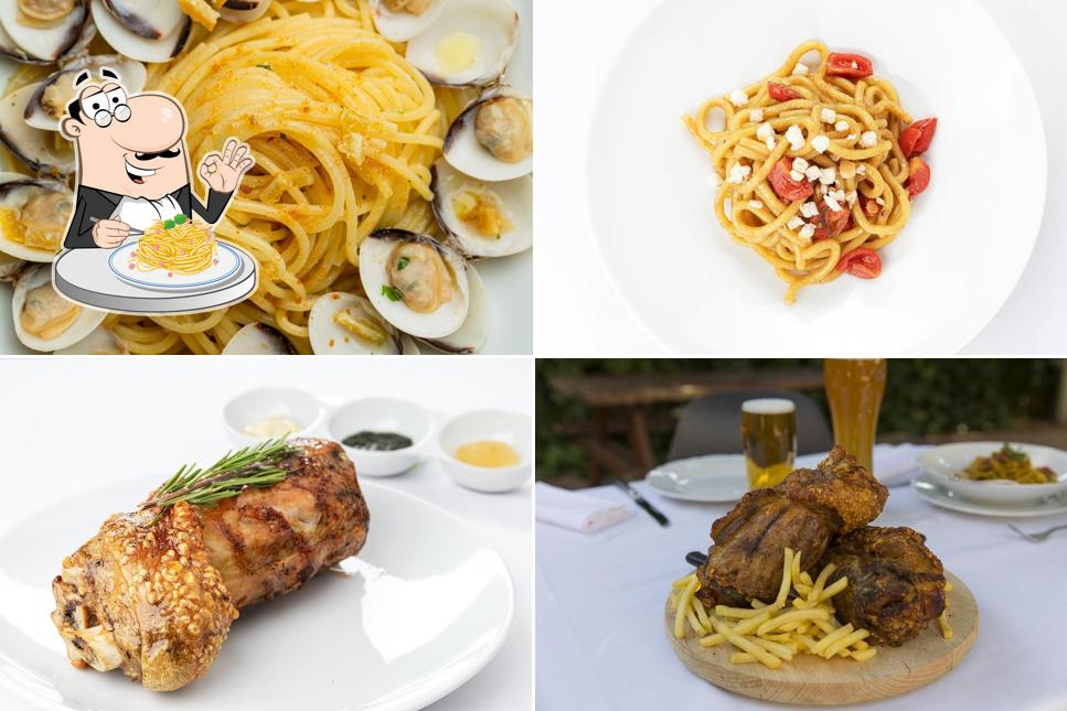 Spaghetti alla carbonara al Ristorante La Magnolia - Cavaion Veronese