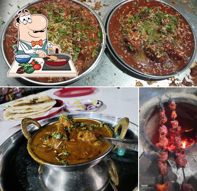 Chicken curry at Sher E Punjabi Dhaba