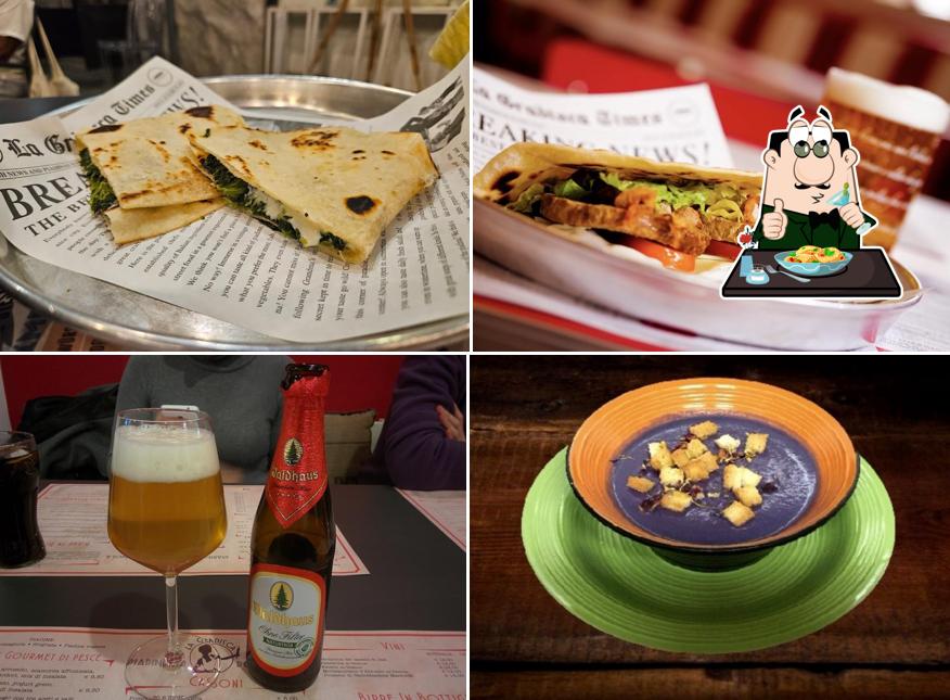 Platti al Piadineria La Gradisca