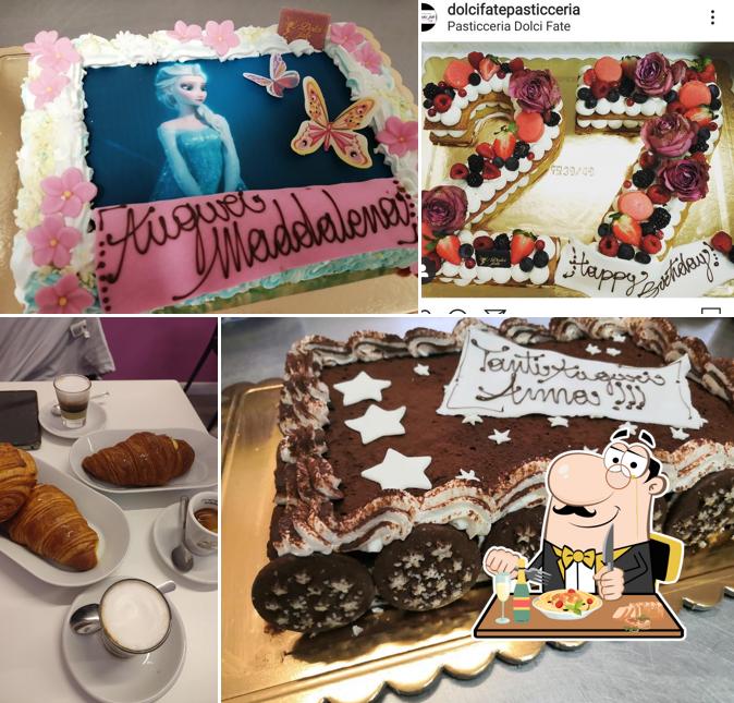 Platti al Pasticceria Dolci Fate