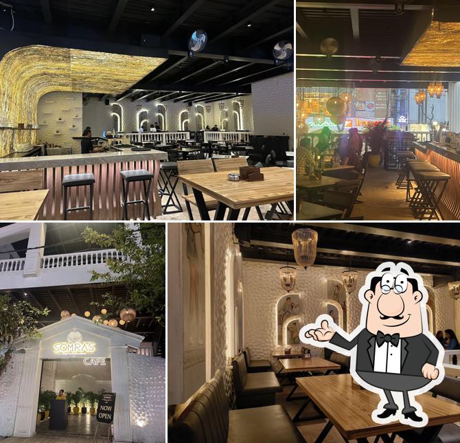 The interior of SOMRAS BAR & KITCHEN