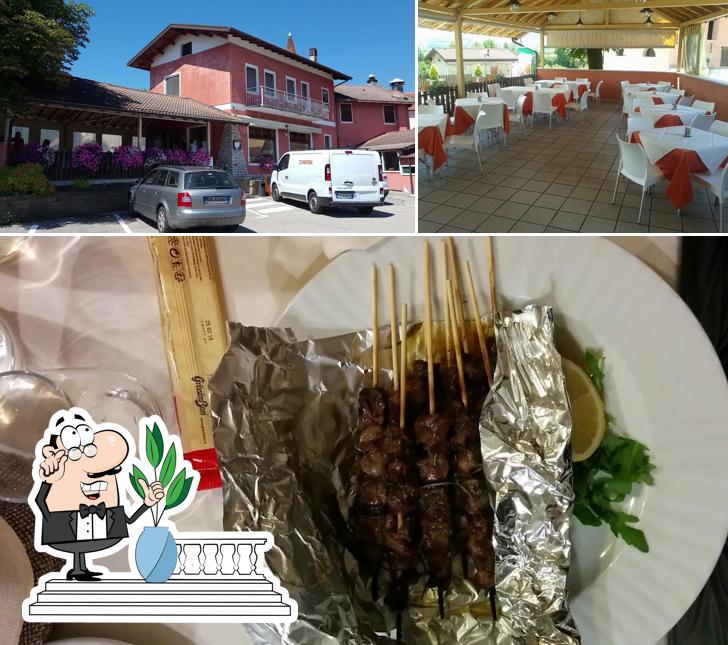 Gli esterni di Trattoria Col di Salce
