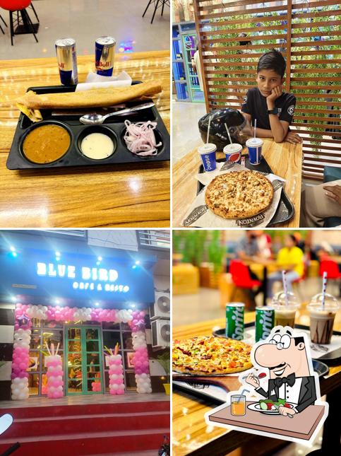 Food at Blue Bird Cafe & Resto