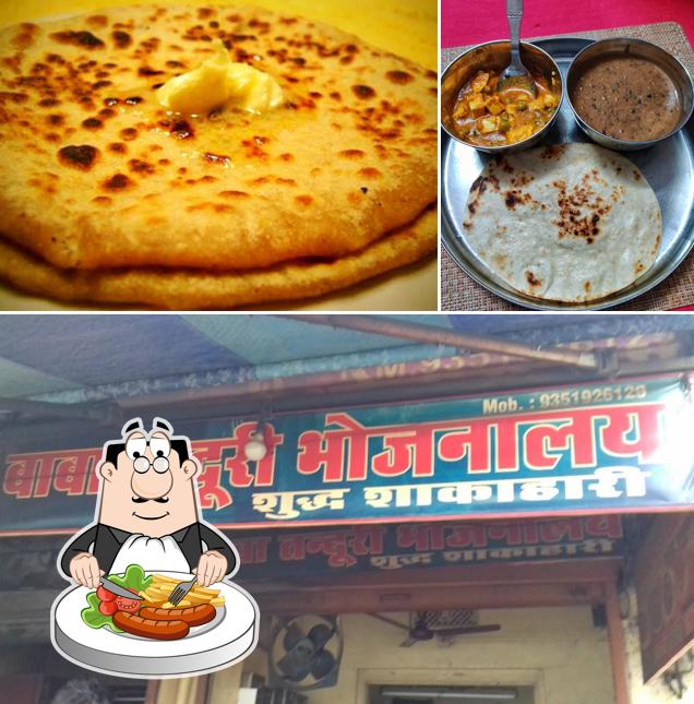 This is the photo showing food and exterior at Baba Tanduri Bhojanalay