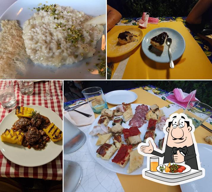 Platti al Osteria Le Spine