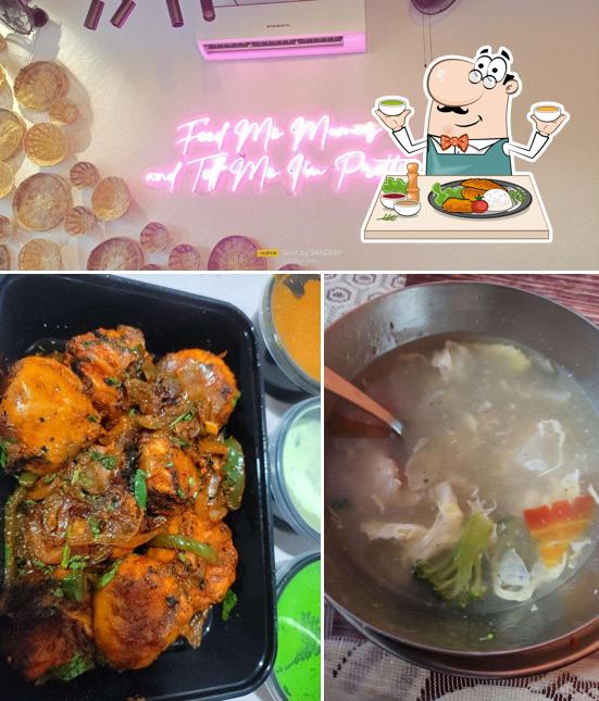Food at momo magic cafe NIT branch