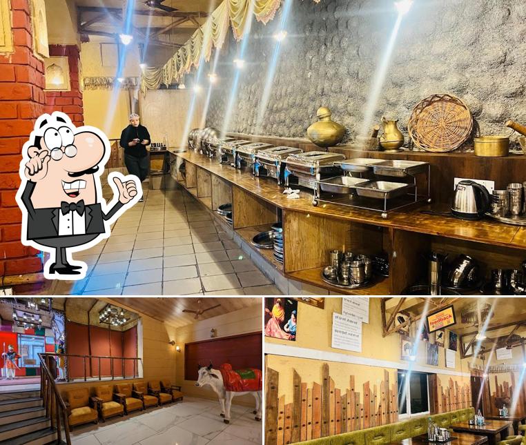 The interior of Haveli Dharampur - Best Family Restaurant in Dharampur Himachal Pradesh