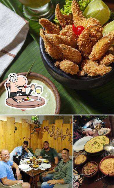 Comida em Camarão Da Praia Restaurante