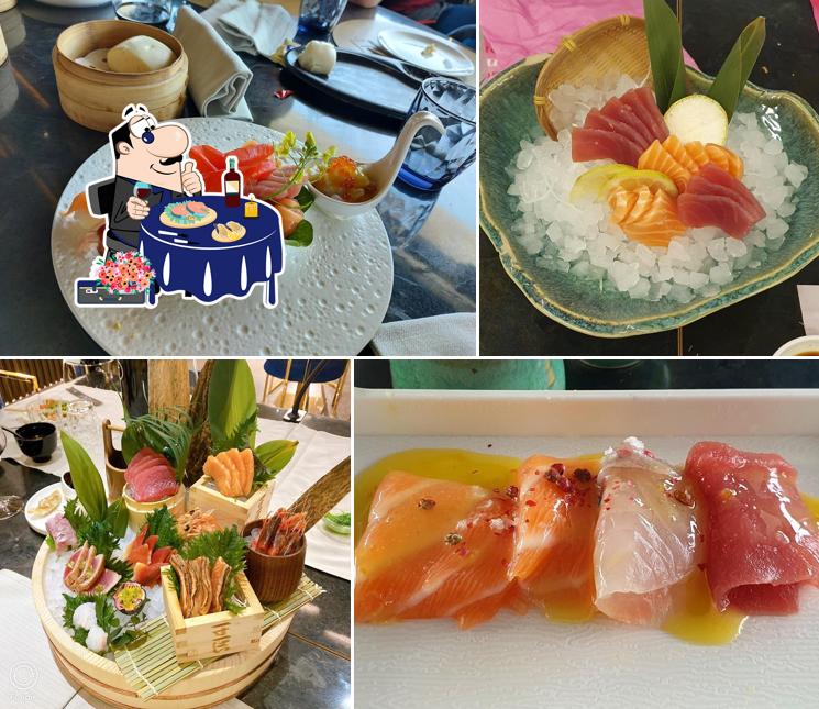 Sashimi al MOJI SUSHI PORTICI