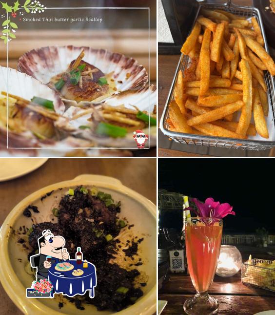 Sashimi at The Southern Deck - Beach Bar & Bistro