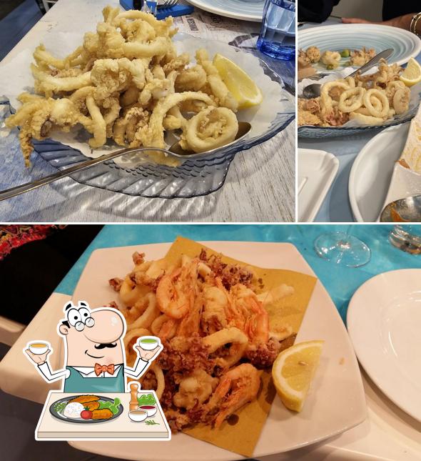 Calamari fritti al Michelino Fish pescherie Roma
