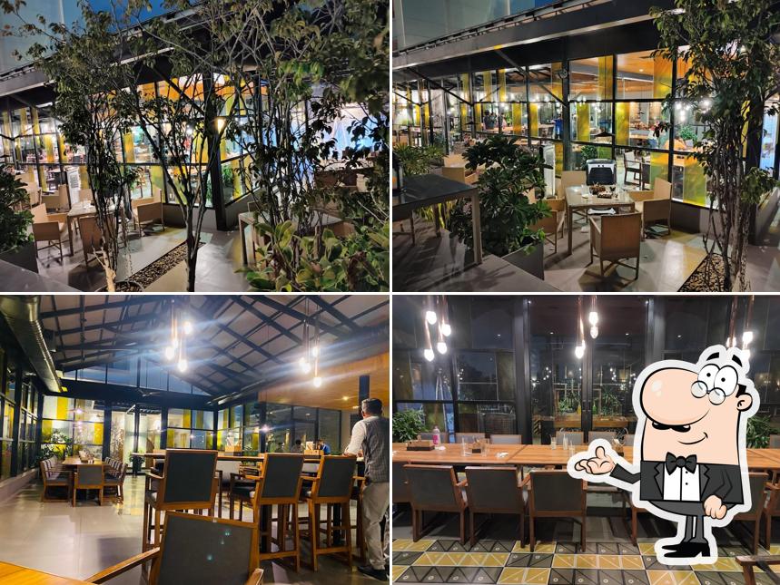 The interior of Roast & Grills