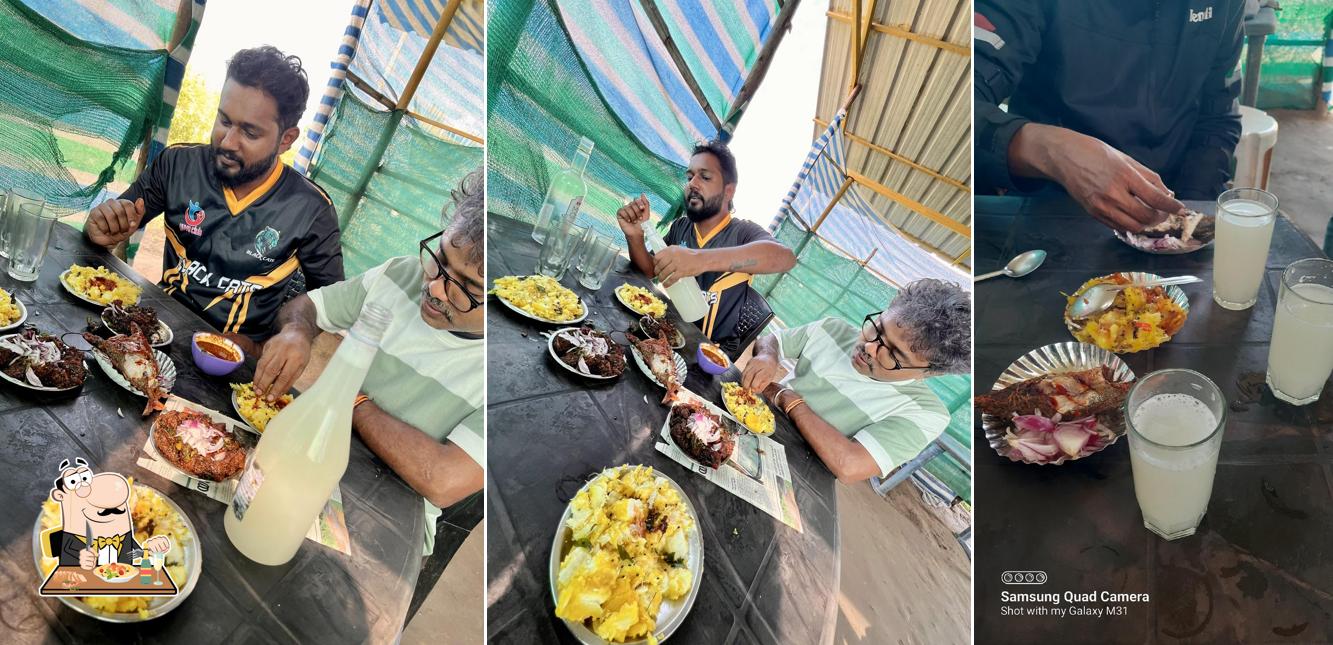 Food at Toddy Shop