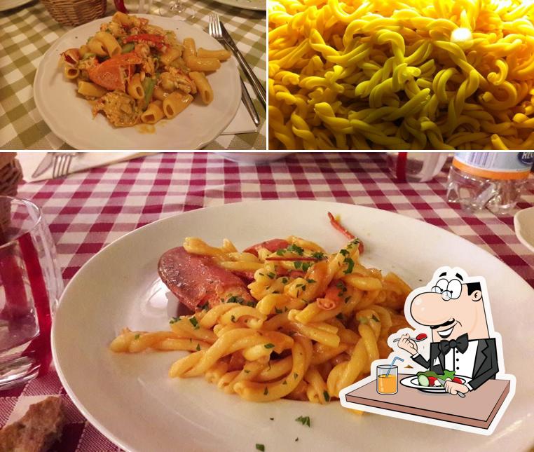 Cibo al Ristorante Alle Bandierine