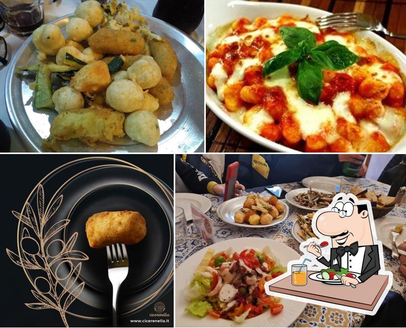 Cibo al Trattoria Napoletana Cicerenella