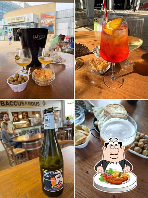 Cibo al Baccusardus Cagliari Elmas Airport