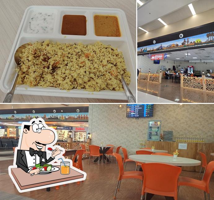 The picture of Amaravathi Aathidhyam’s food and interior