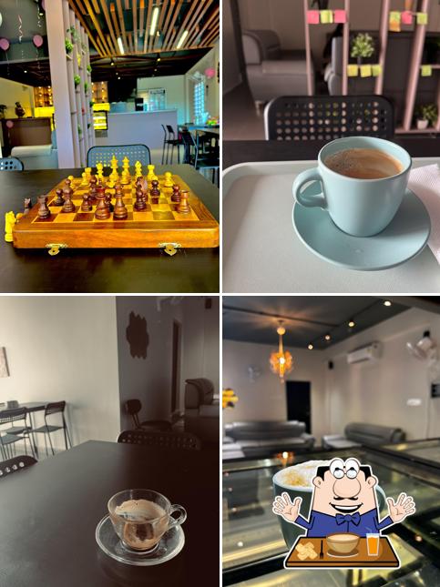 Creme brulee at EXULT COFFEE HOUSE