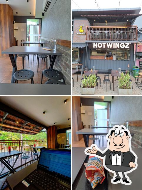 The interior of HOTWINGZ
