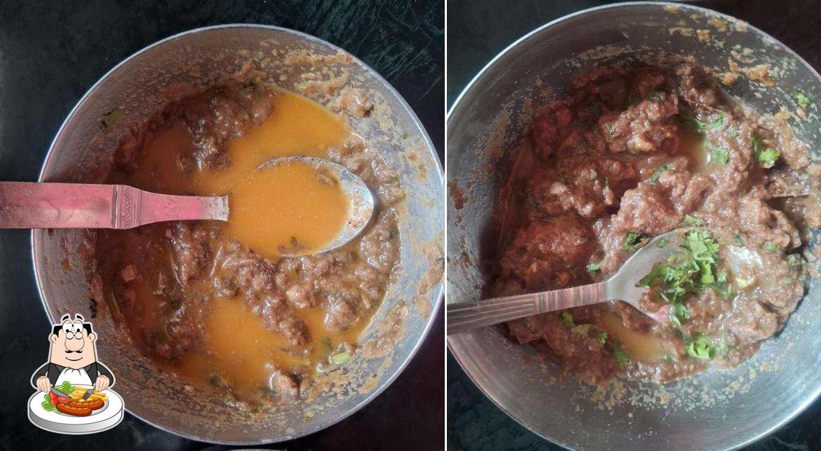 Food at Hotel Haji inayat Ullah