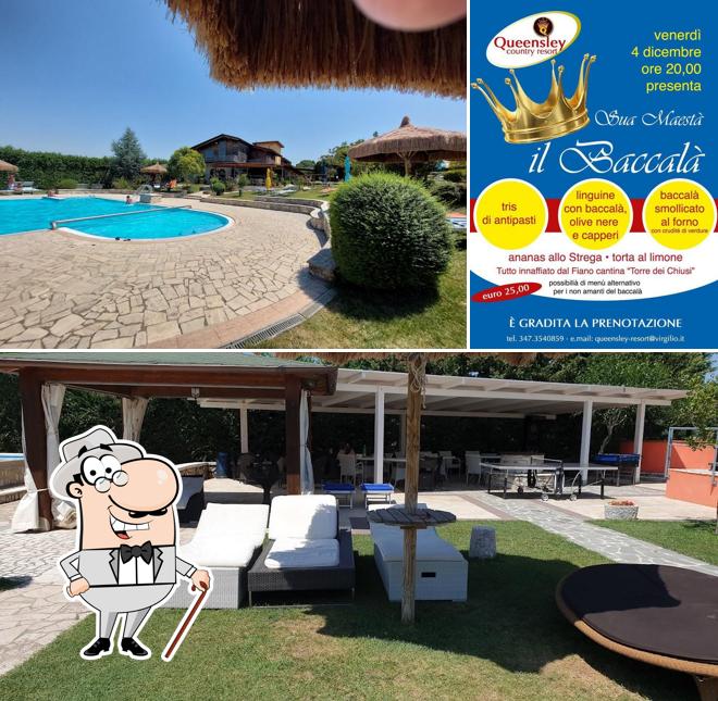 Puoi goderti l'aria fresca da seduto all'esterno di Queensley Country Resort