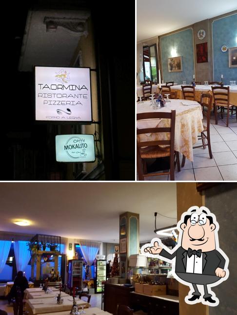 Questa è la immagine che raffigura la interni e esterno di Ristorante Pizzeria Taormina