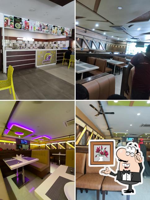 The interior of Famous Biriyani