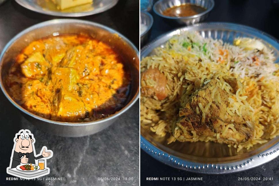 Food at High Town Royal Restaurant