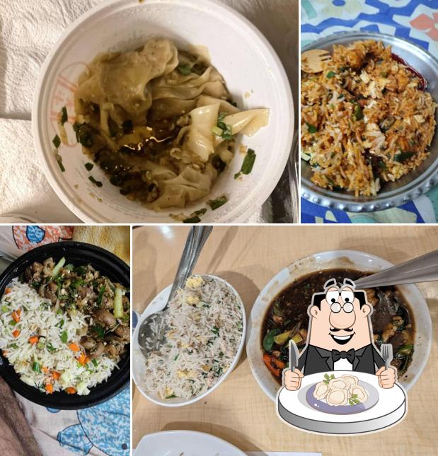 Dumplings at Chinese Pavilion