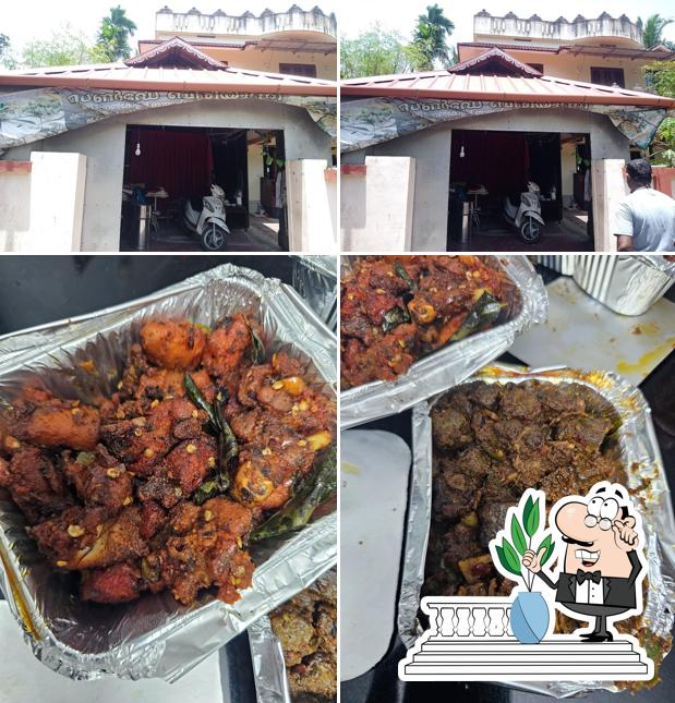 Among different things one can find exterior and food at Sunday biriyani