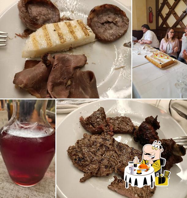 Mousse al cioccolato al Trattoria al Cavallino