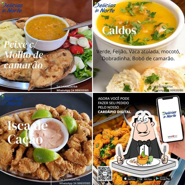 Platos en Restaurante Delícias do Norte