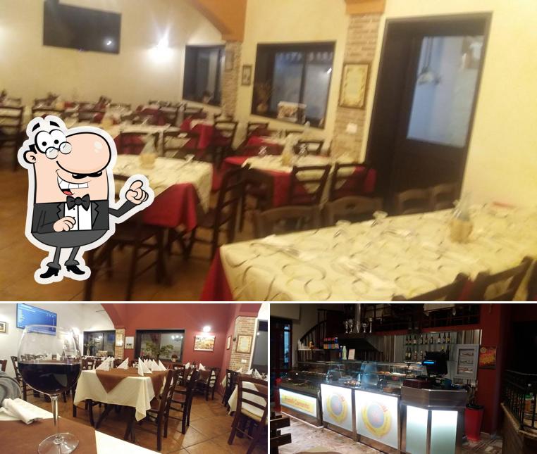 La interni e esterno del ristorante