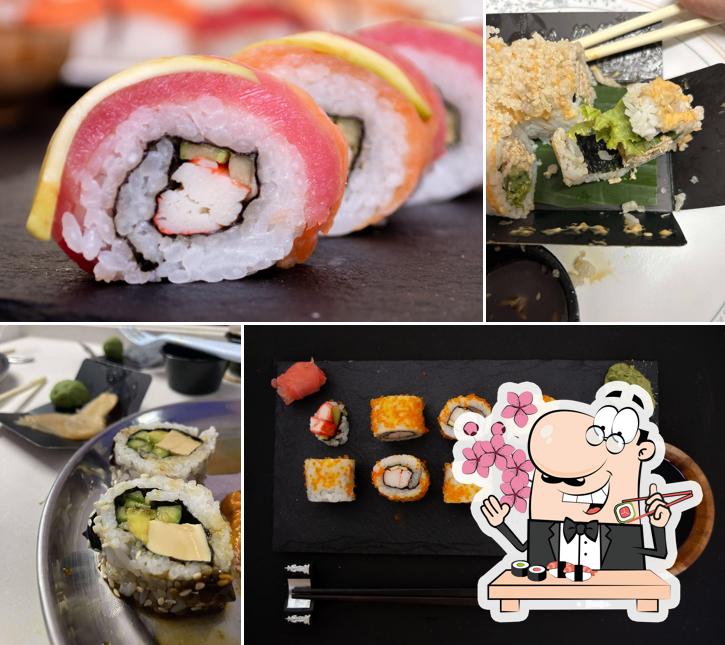 Get different sushi options
