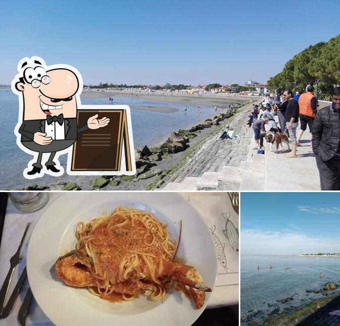 Questa è la foto che raffigura la esterno e cibo di Ai Bragossi