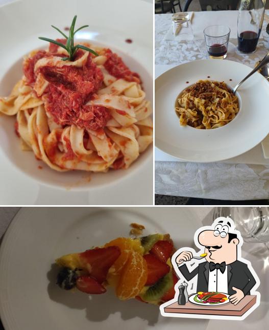 Cibo al Trattoria dei Viaggiatori