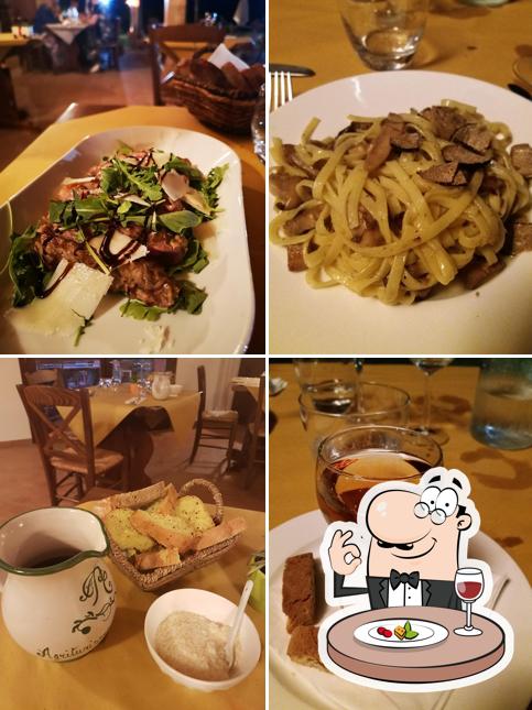 Cibo al Agriturismo Ristorante Podere Cirene