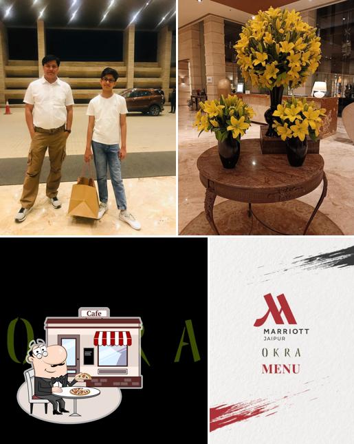 Check out how Okra looks outside