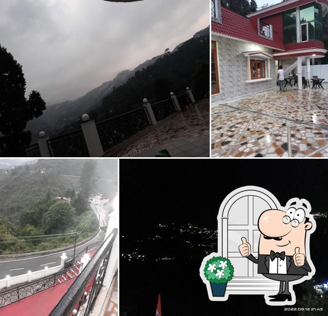 Enjoy the view outside Hotel 7 Heights Mussoorie