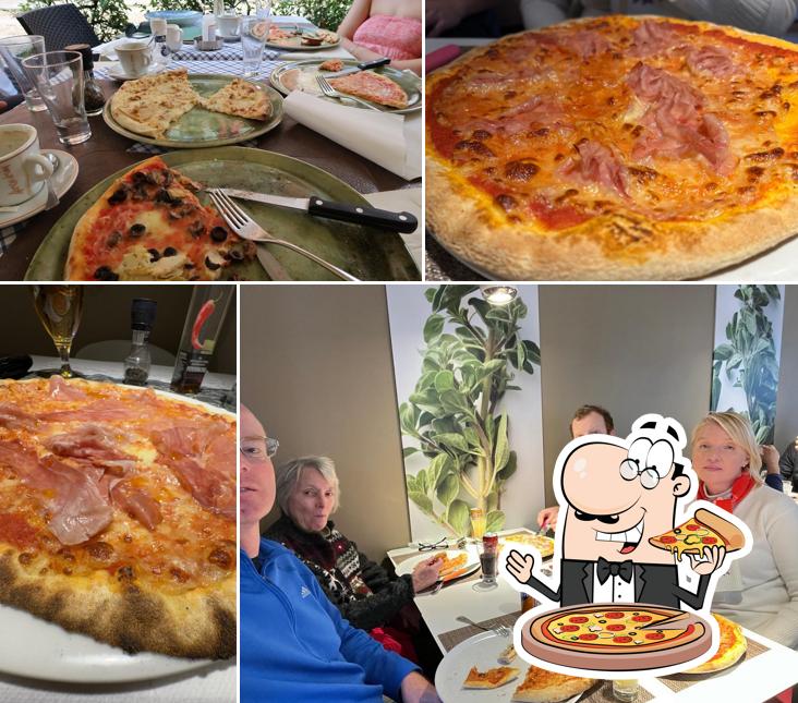 Ordina tra le molte varianti di pizza