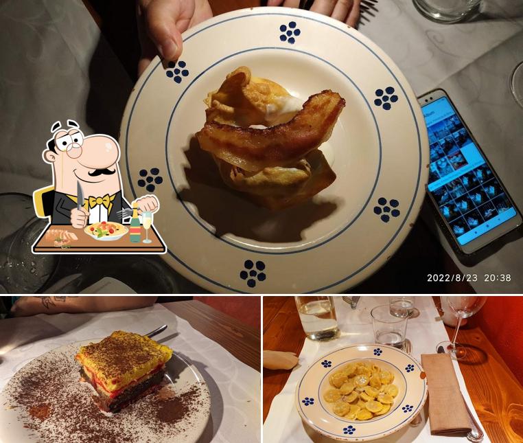 Platti al Trattoria I Mangiari