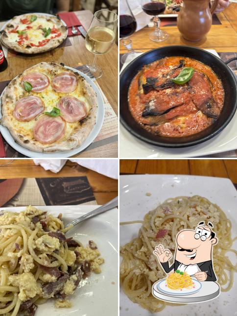 Spaghetti alla carbonara al La Locanda