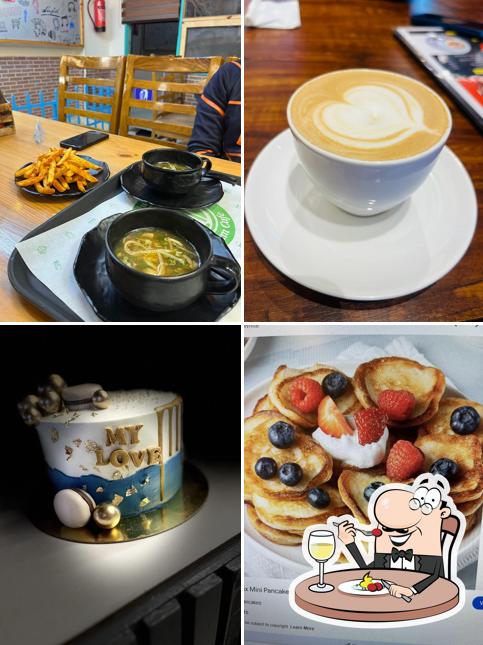 Food at Belgium Cafe