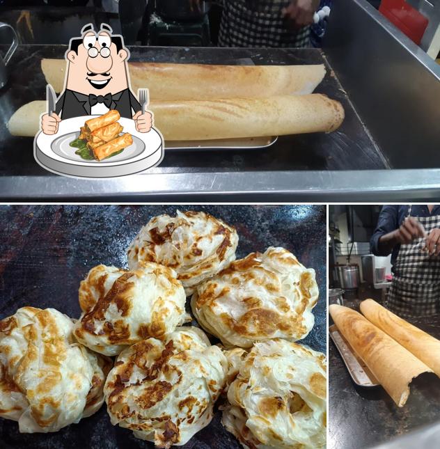 Spring rolls at Udhayam Hotel