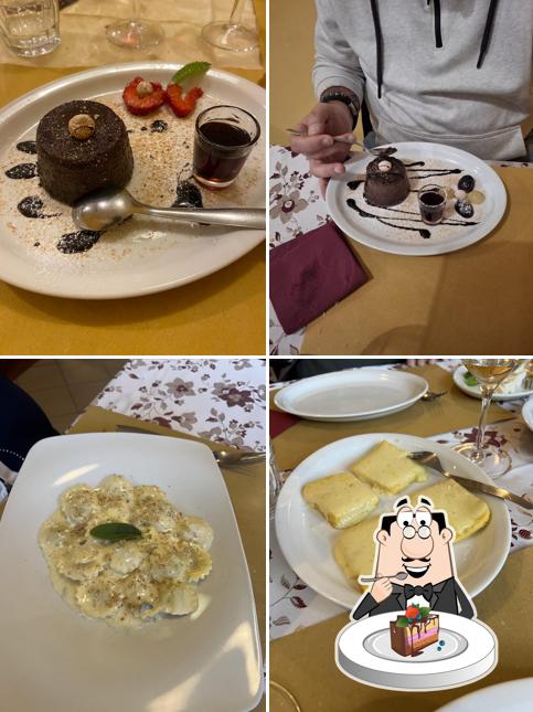 Torta al cioccolato al Osteria Tre Re