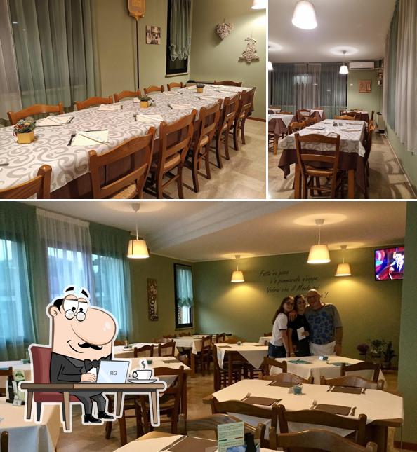 Gli interni di Pizzeria "Da Beppe", Castelfranco Veneto