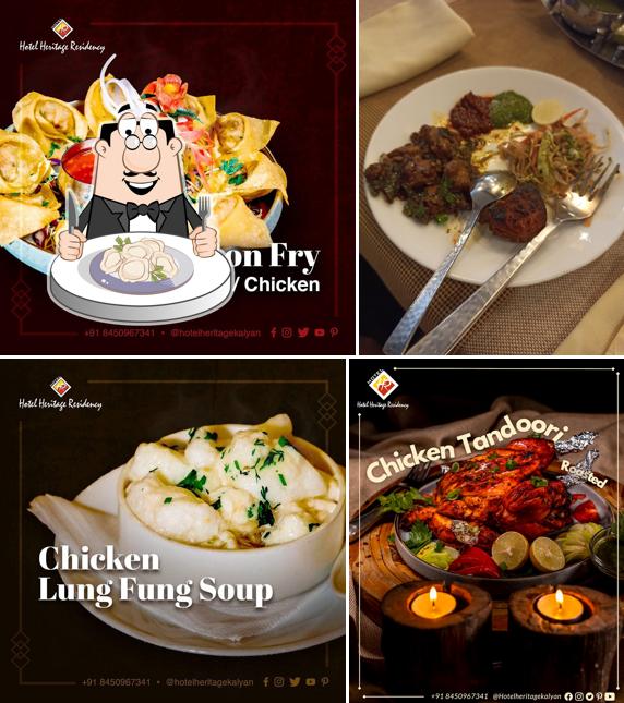 Dumplings at Hotel Heritage Residency