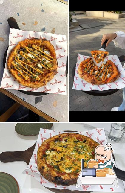 Garlic bread at Pizza Don