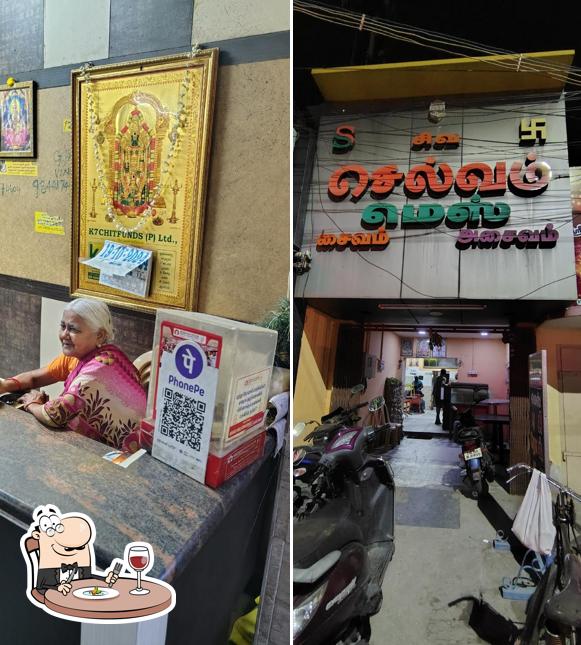 Food at Selvam Mess
